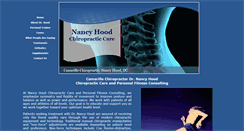 Desktop Screenshot of nancyhoodchiropractic.com